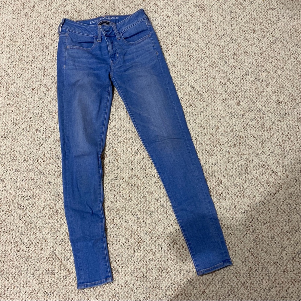 American eagle jeans medium wash